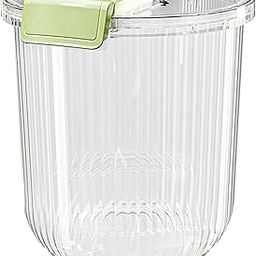 Rice Storage Container Leakproof Food Container for Countertop Cabinet Beans Green 11kg-image-64
