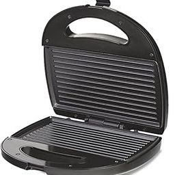 Grill Sandwich Maker Compact 2-in-1 Toaster and Grill, 750 Watts, 4 Functions, Black-21