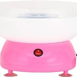 Premium Cotton Candy Machine, Fully‑Automatic Sugar Floss Making Machine, Classic Retro Hard and Sugar Free Countertop Cotton Candy Maker for Birthday Parties Easy to Use(EU 220V)-picture-25