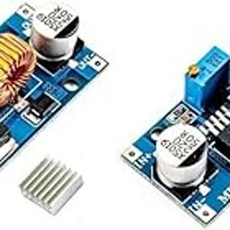 Ds Robotics® XL4015 5A DC-DC Step Down Power Supply Buck Module 4V-38V to 1.25V-36V with Heatsink (2 Piece)-40