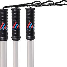 K T I® 3.3 ft Ultra Strong Durable Light Weight Self Defense Walking Stick or Walking Dagger (Transparent)-Pack of 3-image-27