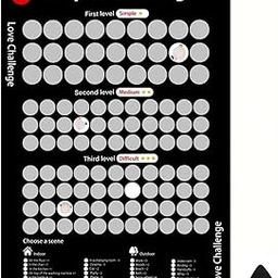 ZOXED Couples Scratch Positions Card |Adult Game| Funny Love Day Scratch Off Poster | Date Night Ideas Challenge Scratch-Off Poster for Couples| Couple Card Games for Adults-image-17