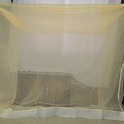 Shahji Creation Double Bed Mosquito Net 6X6.5 feet Ivory Color-image-7