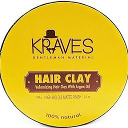 S 100% Natural Hair Clay Hair Wax For Men With High Hold & Matte Finish (Hair Clay Wax, 100g), Made In India, Pack of 1-39
