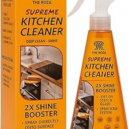 THE ROZA | Kitchen Cleaner | 250 ml | Suitable for Stoves, Chimneys, Counter Tops, Appliances, Walls & Cabinets | Non Toxic & Natural-image-35