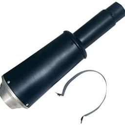 R.A. Accessories Universal Bike Silencer Exhaust System Bike Muffler - Universal for All Bikes and Scooty (Black)-19