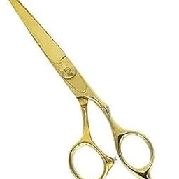 Professional Hair Shears 6.5" Gold Blind Hole Sharp Hair Scissors Hair Cutting Scissors Barber Scissors Barber Shears Haircut Scissors-picture-12
