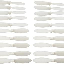 ATORSE 20 Pcs Lightweight Propeller Props for Rc Drone Toy Helicopter Quadcopter White-15