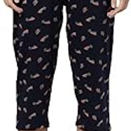 Womens Solid pure cotton relaxed fit lounge capri-picture-55