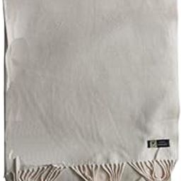 France Women's Casual Soft and Warm Woolen Muffler cream off whire color super big size-picture-1