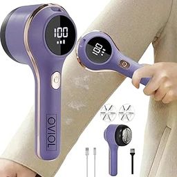 Fabric Shaver Lint Remover for Clothes Led Display 3 Speed Rechargeable Portable Type C 2000mah Battery Fabric Ball Shaver Electric Lint Remover for Clothes Furniture Extra Blade (Multicolor)-image-32