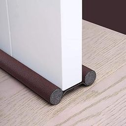 DZOPE Door Bottom Sealing Strip Guard for Home | (Pack of 3) | Door Stoppers | Door Seal | Door Closers | Sound-Proof Reduce Noise Energy Saving Weather Stripping | Waterproof (Brown/Black)-image-76