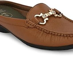 Lady Boss Premium Genuine Leather Slip On for Women -LD-22100-image-68