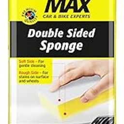 Motomax Premium Non-Scratch Double-Sided Car and Bike Cleaning Sponge - for Wheels, Bonnet, Hood, Washing Cars, Bikes, Scooters, Bicycles, Walls, Windows, Kitchen Surfaces & Other Surfaces-image-43
