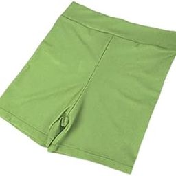 UJEAVETTE 2xWomen Stretch Spandex Gym Gym Skinny Mini Shorts Hot Pants M Light green-image-48