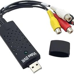 USB 2.0 Easycap DC60-008 Tv DVD VHS Video Adapter Capture Card Audio Av Capture Support Windows Xp, Video and Audio Capturing Device Directly from TV. (Black).-20