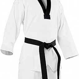Taekwondo Dress Tae Kwon Do Dress Taekwon-Do Uniform Martial Arts Dress Uniform Set Top Pant with Black Belt Unisex MMA Dress-image-66
