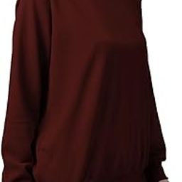 Women's Cotton Round Neck Regular Fit Full Sleeve Winterwear Sweat Shirt for Women L319-picture-48