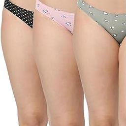Red Rose Seamless Bikini Panties for Women | Size M to 2XL Multicolor-image-4