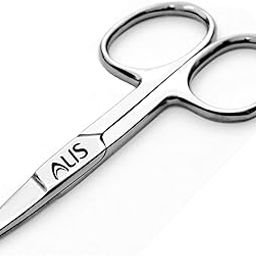 Alis Professional Scissor Hair Trimming, Eyebrows, Nose Hair, Moustache & Beard CE 3.5" (Trimming Scissor)-33