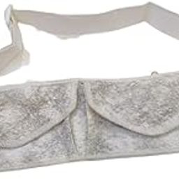 Weinbux Two Pockets Ahram/Ehram/Ihram Belt with Phone Holder Waist Belt | Anti Theft for Hajj Umrah | Adjustable | Off White | Free Size-picture-40