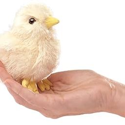 Folkmanis Mini Chick Finger Puppet-image-77