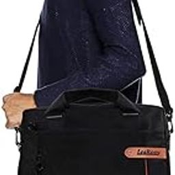 Black Colour Briefcase Bag with Shoulder Strap for Office/Backpacks/Office Bag/Travelling Bag/Shoulder Bags/Hand Bag/Briefcase-image-61