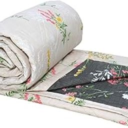 innovative edge Reversible AC Comforter Double Bed King Size Quilt Blanket for Summer with 2 Pillow Covers-12