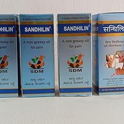 SDM AURVEDA SANDHILIN PAIN RELIEF OIL 100 Ml | Pack of 4 for Unisex-12