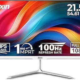 Foxin 21.5 Inch Full HD LED Monitor (1920 x 1080) Elite Series | IPS Panel | 100Hz Refresh Rate | True Pixel | Anti-Glare & Flicker-Free | Frameless | 16.7 Million Colors | 3 Years Warranty-image-57