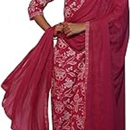 Burgundy Pure Cotton Printed Kurta sets for Women-1