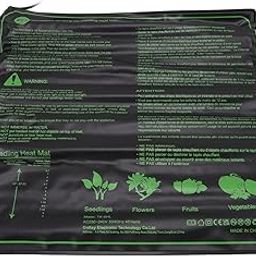 Seedling Heating Mat Safe Portable Cleaning Plant Breathing Heating Pad Flexible Waterproof Indoor Use (EU Plug 220-240V)-image-69