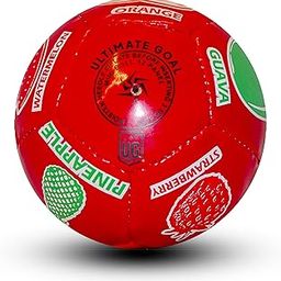 UG Sports Home Play Red Fruits Print Kids Football | Educational | Indoor and Outdoor | Attractive Graphics - Size 1-image-7