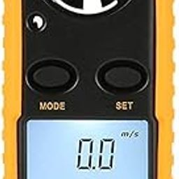 GABY INSTRUMENTS Plastic Anemometer, 5.7 cm x 2 cm x 10.4 cm, Yellow-9