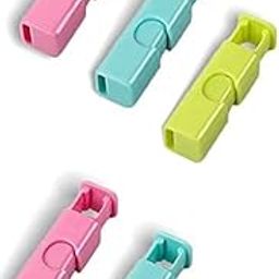 Portible 5 Pcs Plastic Food Snack Bag Pouch Clip Sealer for Keeping Food Fresh for Home, Kitchen, Camping Snack Seal Sealing Bag Clips (Pack Of 5 Pcs).-image-56