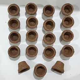 D-Nature AgroVet Heavenly Cow Dung Sambrani Cups for Spiritual & Aromatic Atmosphere | Infused with Natural Herbs & Essential Oils | Perfect for Puja, Meditation – Pack of 120-image-60