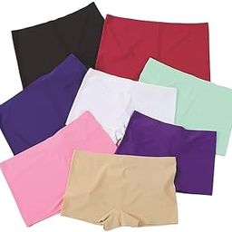 Women's Spandex Seamless No Panty Lines Boyshort Panty, Free Size Pack of 3 Multicolor-image-89