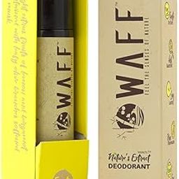 WAFF Exotic Deodorant Body Spray for Men & Women | Alcohol-Free, Non-Flammable | Lemon & Bergamot Deodorant | Long-Lasting Unisex Natural Body Deo Spray for Freshness | 135 ml-51