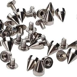 VELURA 100pcs Cone Spikes Screwback Studs for DIY Craft Leathercraft|1 x Delay Timer Time Relay1 x H3Y-2 Relay Base|Other Leathercraft Accessories| Leathercrafts-image-47