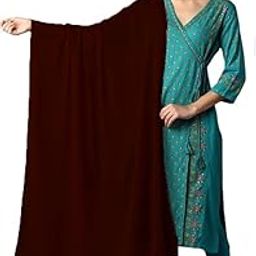 Chiffon Solid Dupatta For Women's & Girls Length - 2.50 Meter-image-92