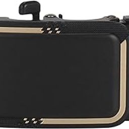 Men's Auto-Lock Belt Buckle Only (35mm, Matte Black, BKL-020-TX)-image-16