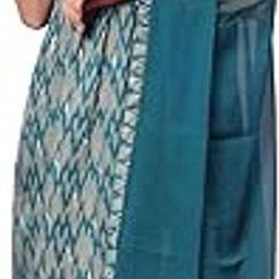 Women's Cotton Silk Kurta Pant Set with Nazmin Jacquard Lace Dupatta-image-34