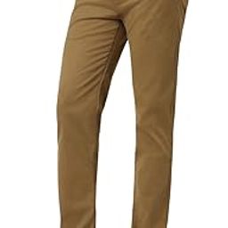 Men's Super Slim Fit Stretchable Everyday Casual Trouser | Scoop Pocket Premium Twill Chinos | Flat Front-picture-16