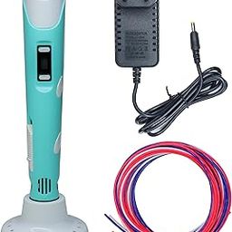 Electronic Spices 3D Printing Pen with LCD Display & 3 Meter Each PLA Filament Refills & Adapter-46