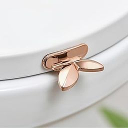 SHOPVILLA Plastic Toilet Lid Lifter, Self Adhesive Avoid Touching Toilet Handle Bathroom Gadgets, Toilet Seat Lifter, Commode Lifting Tool for Office, School, Home Toilet Ring Raiser Clip (Rose Gold)-image-46