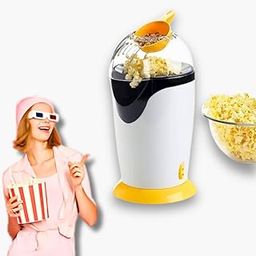 DRUMSTONE [𝐄𝐱𝐜𝐥𝐮𝐬𝐢𝐯𝐞 𝐃𝐞𝐚𝐥𝐬]1200W Hot Air Popcorn Maker, Electric Popcorn Machine, Oil-Free, Healthy Snack for Family, Kids & Adults, Perfect for Parties & Home Use-image-8