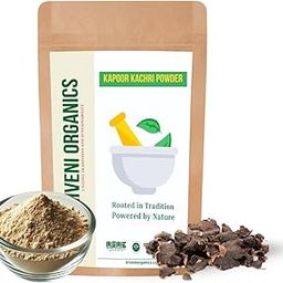Triveni Organics Kapoor Kachri Powder - Natural Hair Strengthening, Growth & Scalp Health Support -100 Gm-image-4