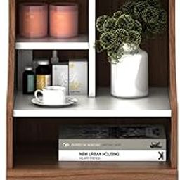 Winslet Engineered Wood Bedside Table with Drawer Storage | Exotic Teak Finish | Matte | Compact & Stylish Nightstand | Durable Particle Board | 3-Year Warranty-image-85