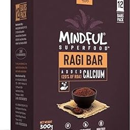 Eat Anytime Mindful Healthy Energy Ragi Bar | Gluten Free & High Fiber | Energy Bar Sugar Free | High Protein Bar | Healthy Bar & Breakfast Protein Bar | Ragi Bar/Energy Bar-300gm(12pcs of 25gm)-image-14