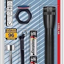 Maglite Mini Incandescent 2-Cell AA Flashlight Combo, Black-37
